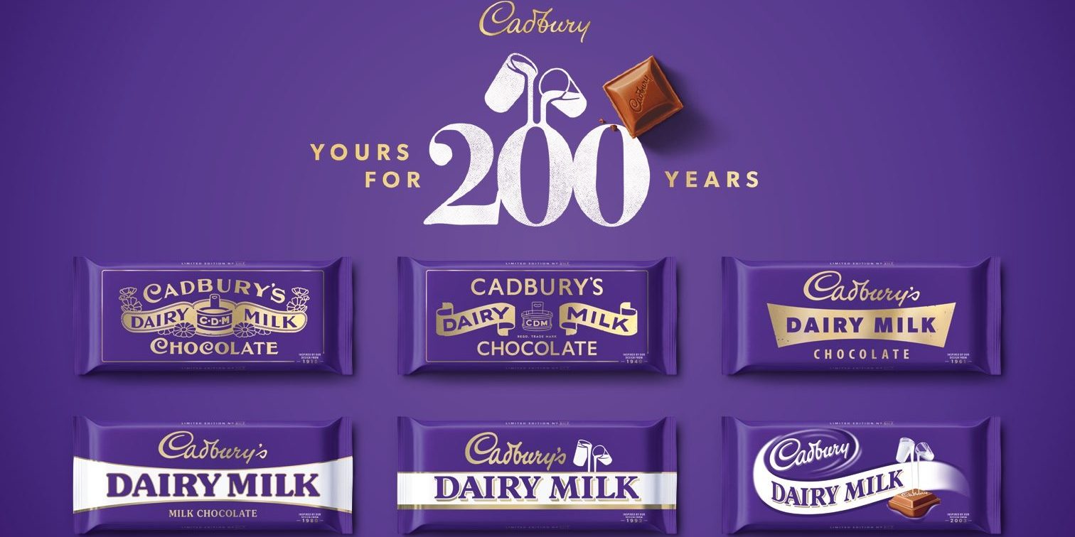 Cadbury Dairy Milk Chocolate Bar Family Pack 134g